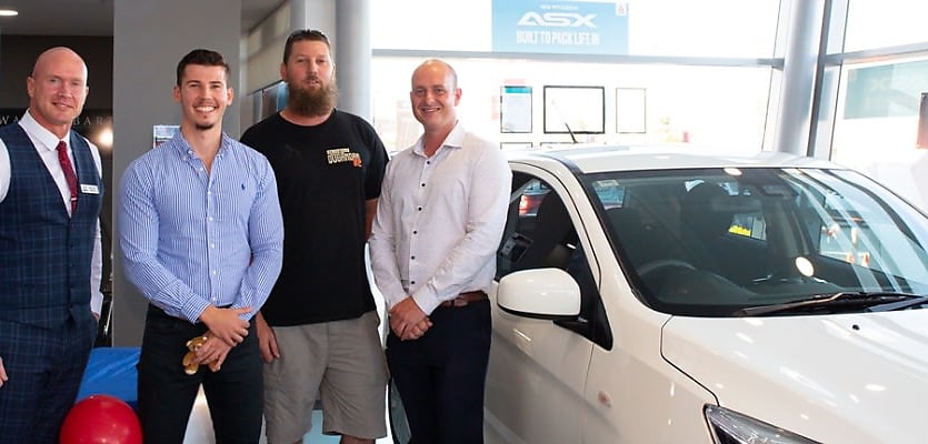 LJ Hooker Property Centre Mitsubishi Mirage reb