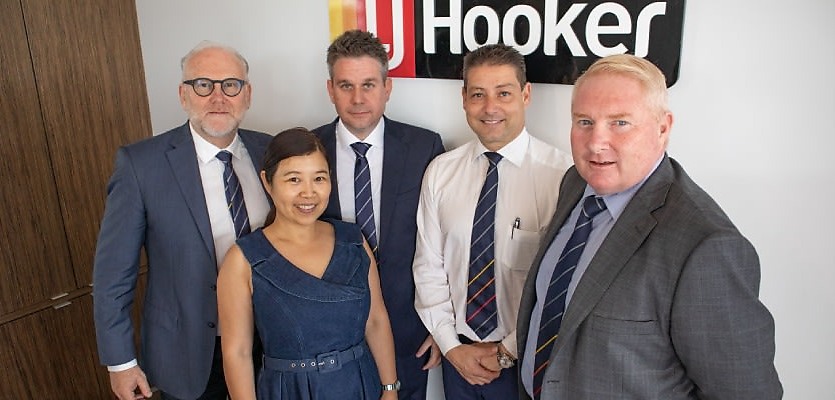 LJ Hooker Property Partners Brisbane team reb