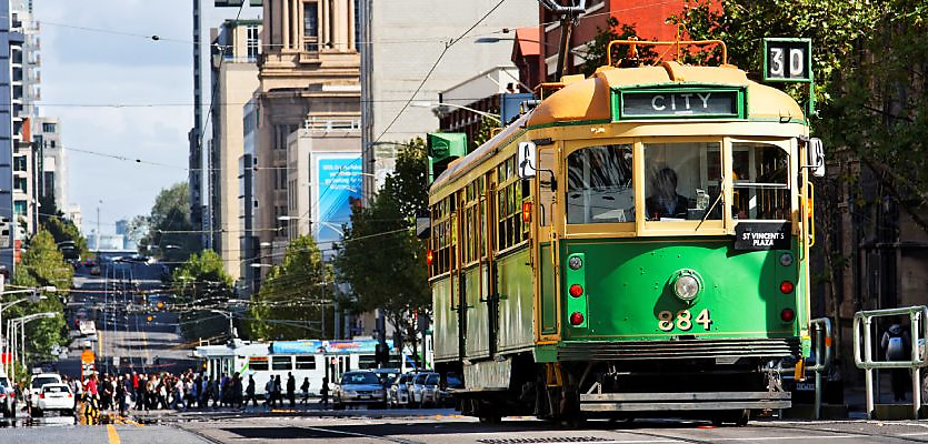 Melbourne tram reb