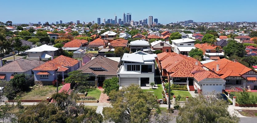 Perth suburbs landscape reb