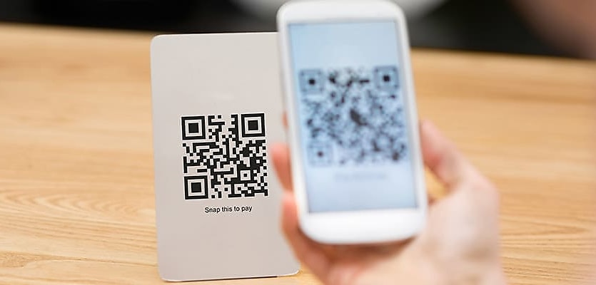 QR code scanning reb