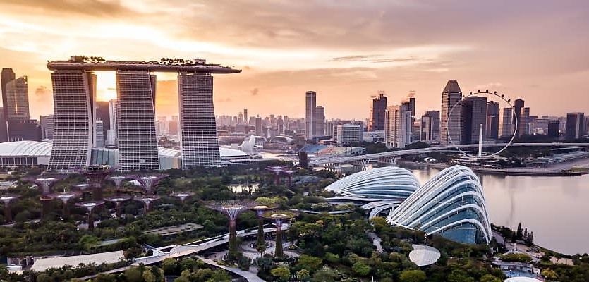 Singapore aerial reb