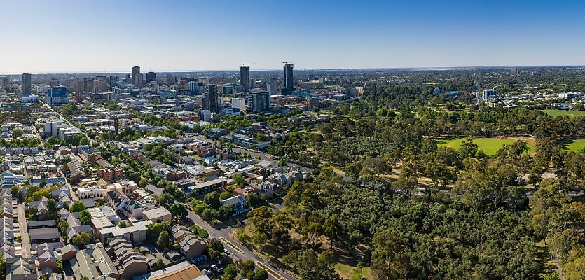 South Australia aerial shot reb