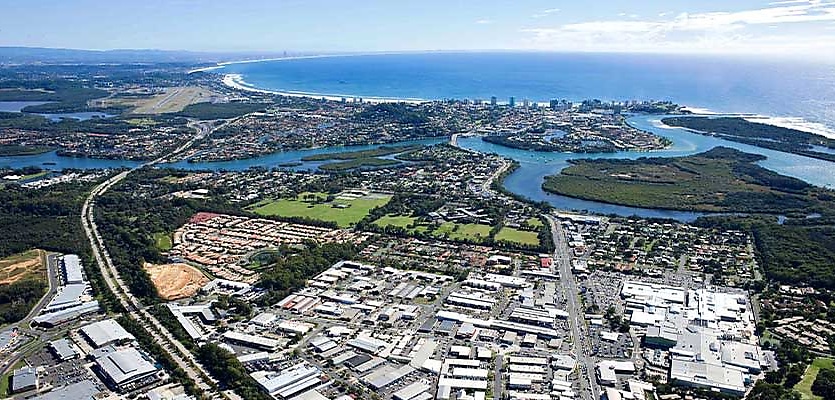 Tweed Heads aerial reb