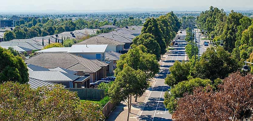 aerial residential properties reb