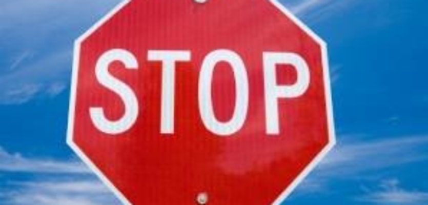 stop sign