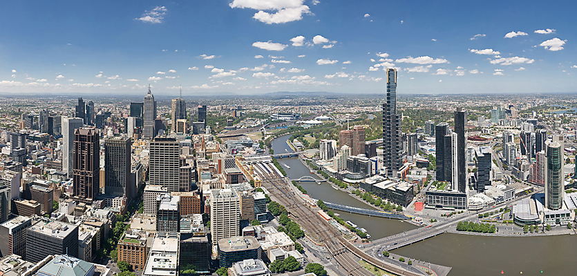 melbourne cbd river aerial reb cepbe9