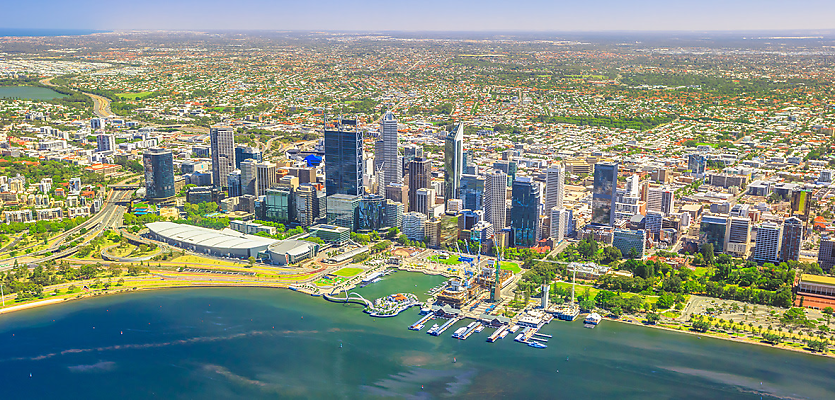 perth skyline aerial reb vuhml5