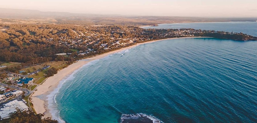 shoalhaven nsw aerial reb quruue