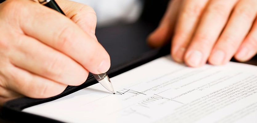 sign agreement document reb fktiie