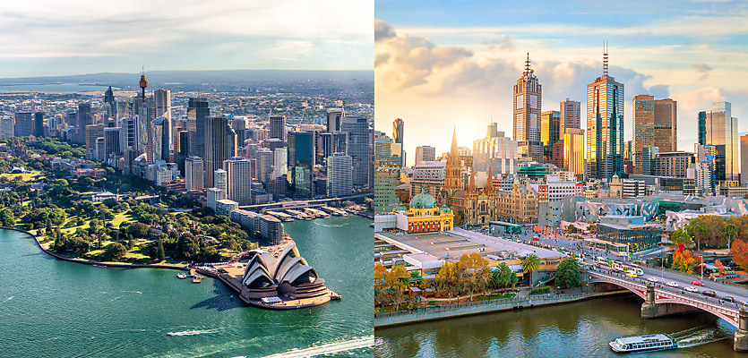 sydney melbourne cbd reb vwd5gf