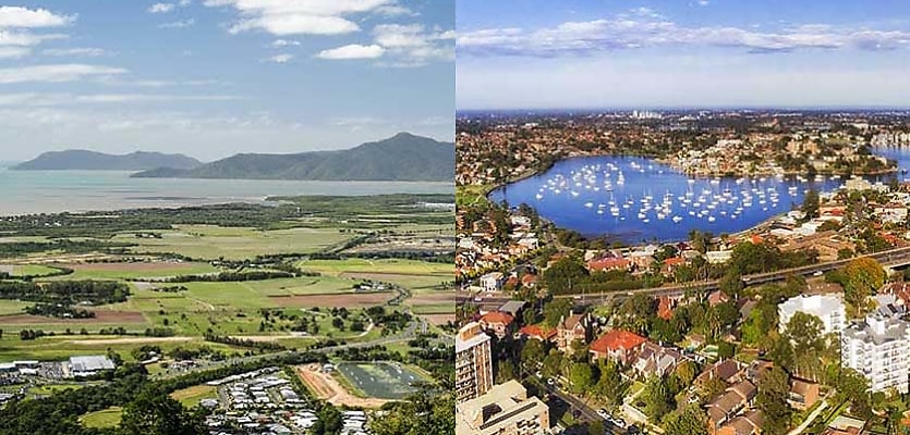 regional capital suburbs spi