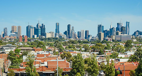 melbourne vic skyline reb fuvatw