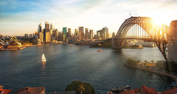sydney harbour sunset reb exwjec