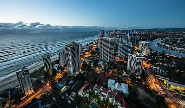 qld brisbane sunset lights_spi_d9kic9
