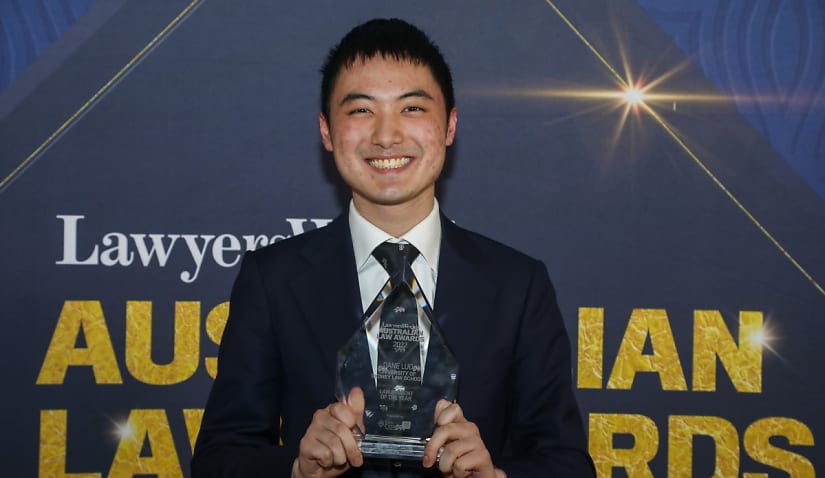 This law student’s ‘humbling and surprising’ award win