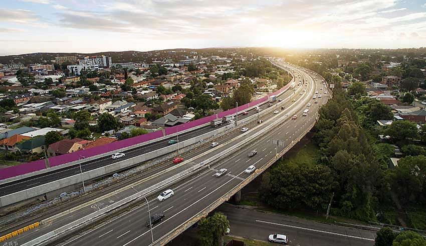 sydney motorway lw