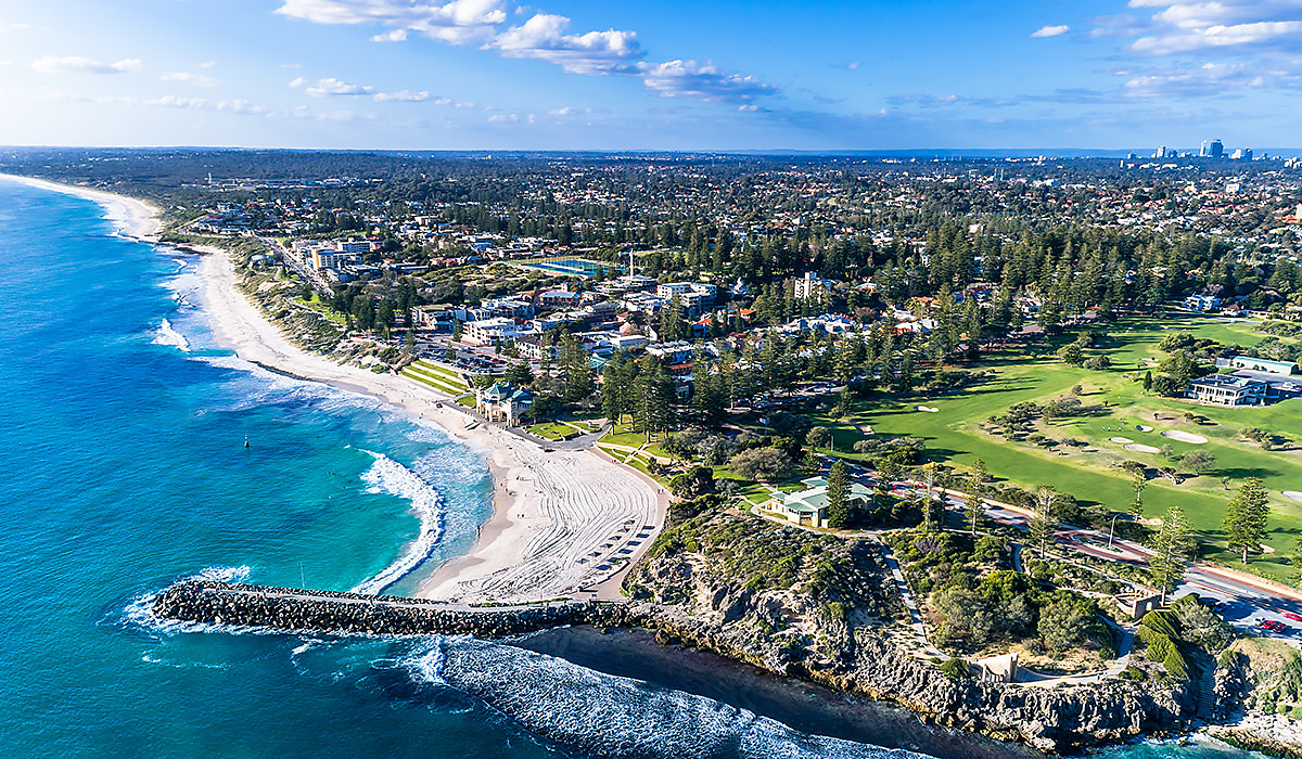 cottesloe beach aerial spi lpie4o