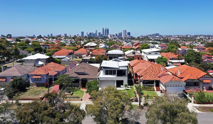 Perth suburbs spi