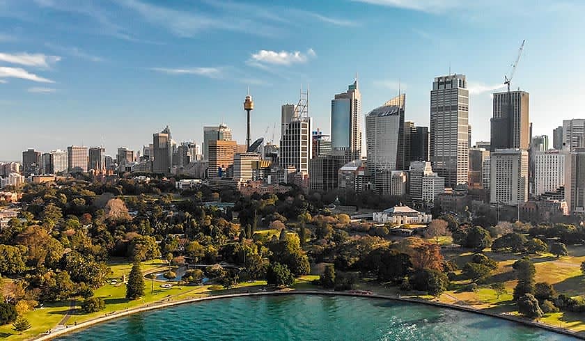 Sydney CBD cityscape spi