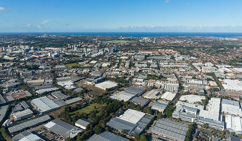 Sydney aerial industrial spi