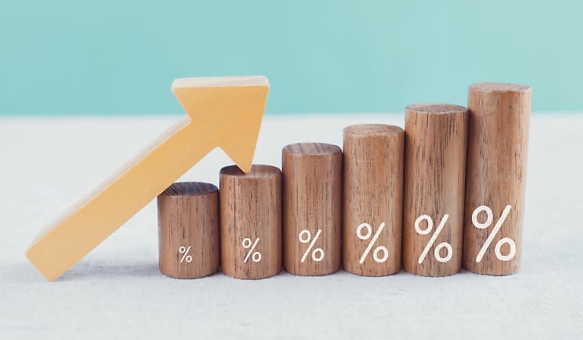 percentage rate hike spi