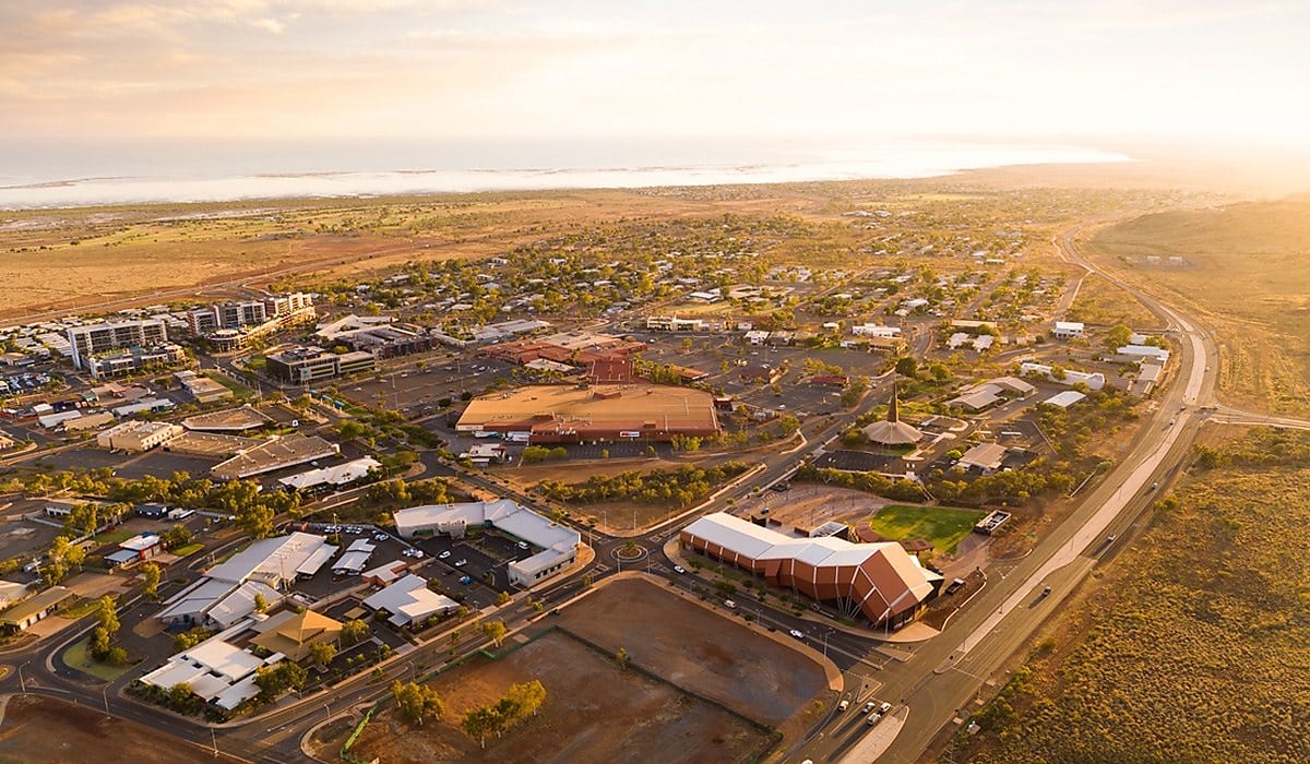 karratha WA aerial spi cxdfjn