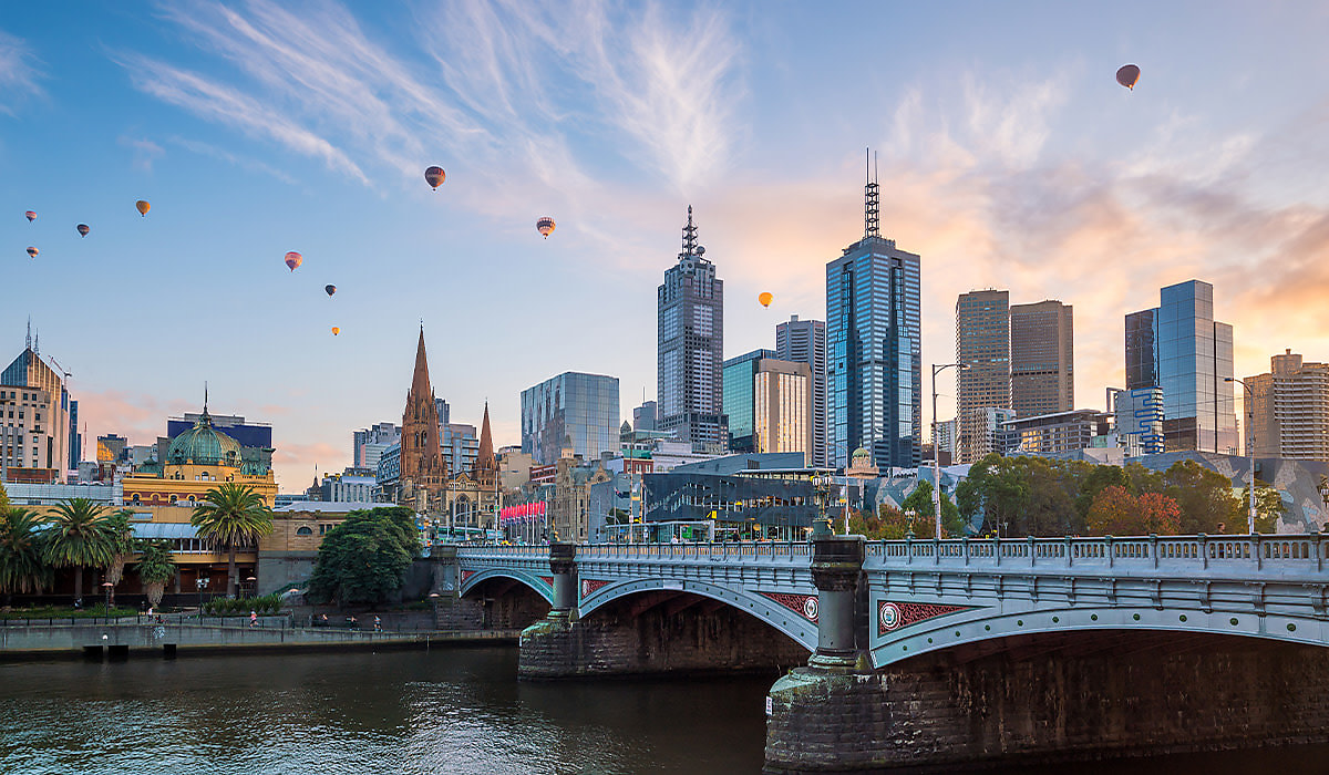 melbourne skyline twilight spi zw3dsv