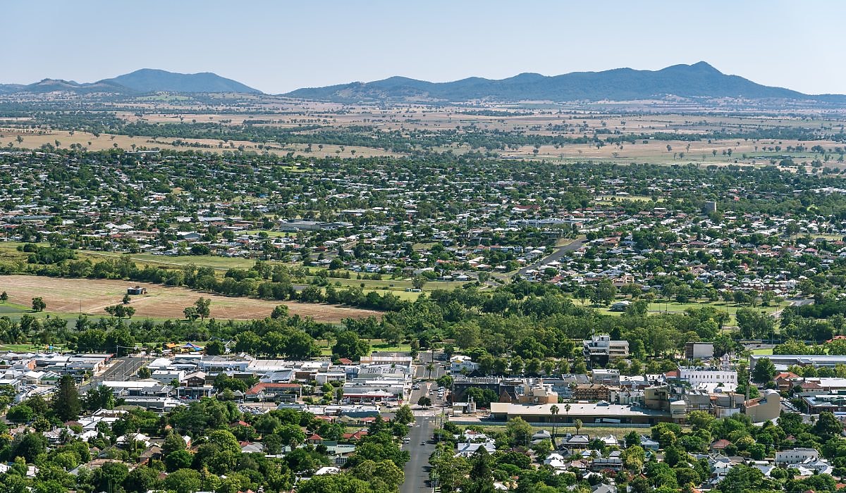 tamworth NSW aerial spi yz77h6