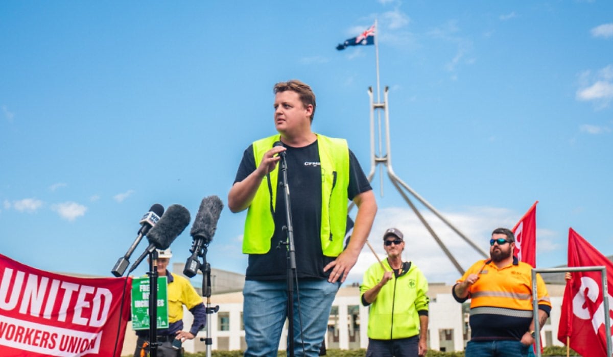 zach smith CFMEU campaign spi zurz0n