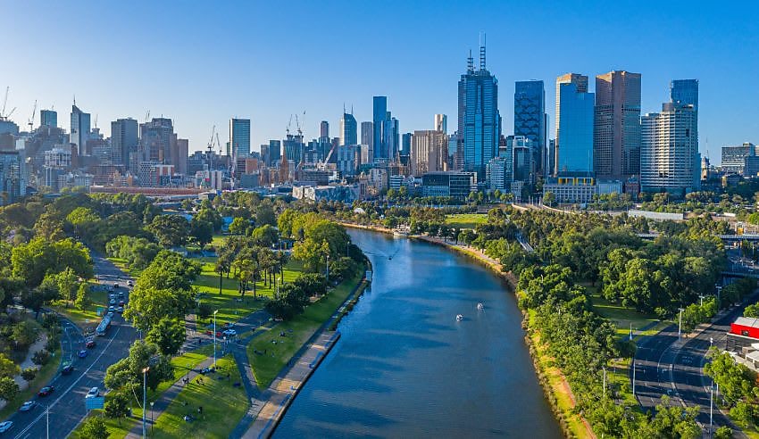 Melbourne Yarra river lw