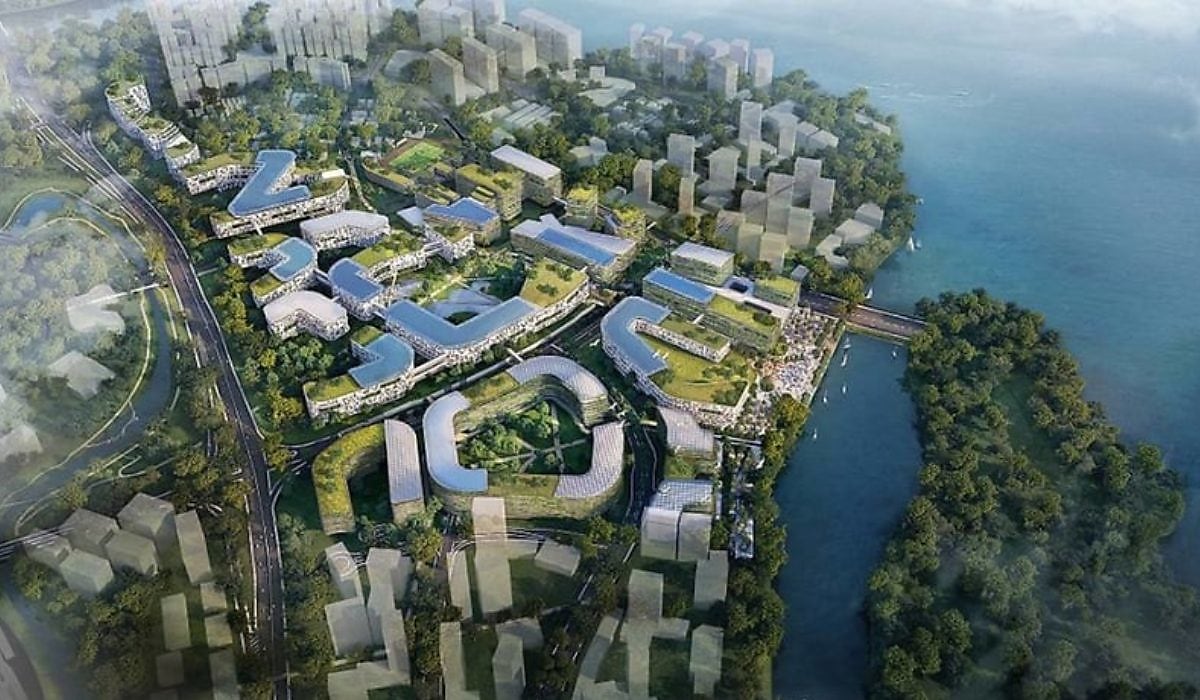 singapore punggol digital district aerial spi nqtu4y