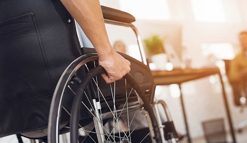 disabled man lw