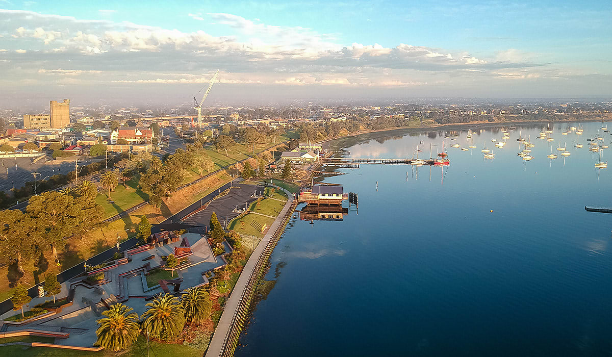 geelong waterfront aerial spi mmyaxa