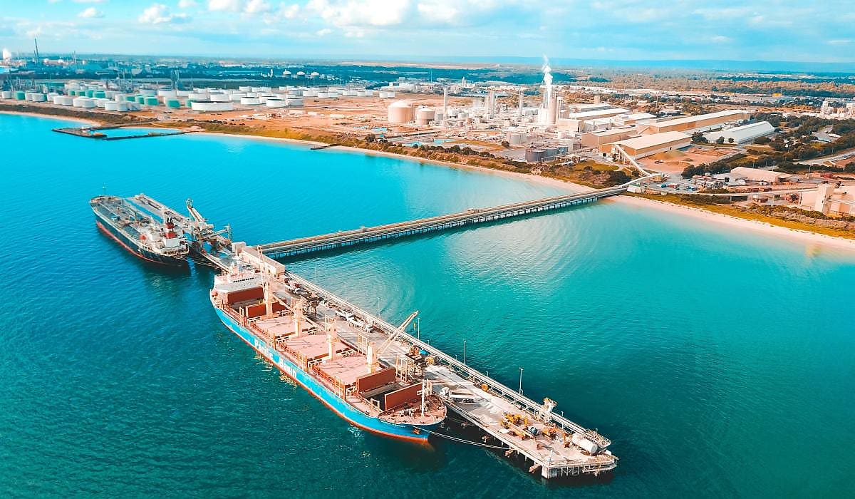 kwinana port aerial spi hycisl