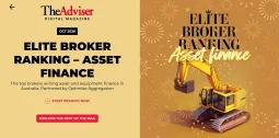 ELITE BROKER RANKING – ASSET FINANCE: The top brokers writing asset and equipment finance in Australia.