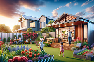 Granny flats become Aussie families' cost-effective solution to soaring living costs