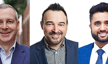 Ben Kingsley, Scott Beattie and Balpreet Bal