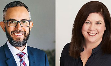 Paul Herbert and Melissa Christy