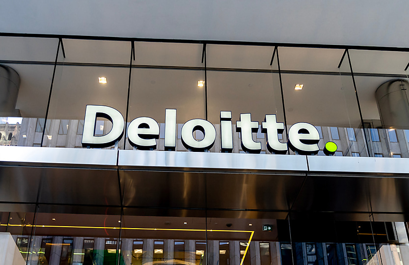 deloittes revenue down by 2 4 for fy24