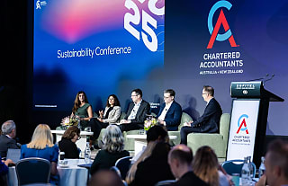 panellists chat materiality and enforcement at ca anz sustainability conference