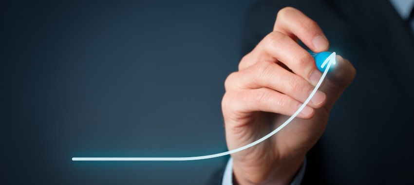 arrow up increase ta