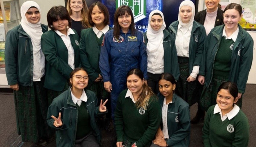 Former NASA astronaut inspires Sydney high school students