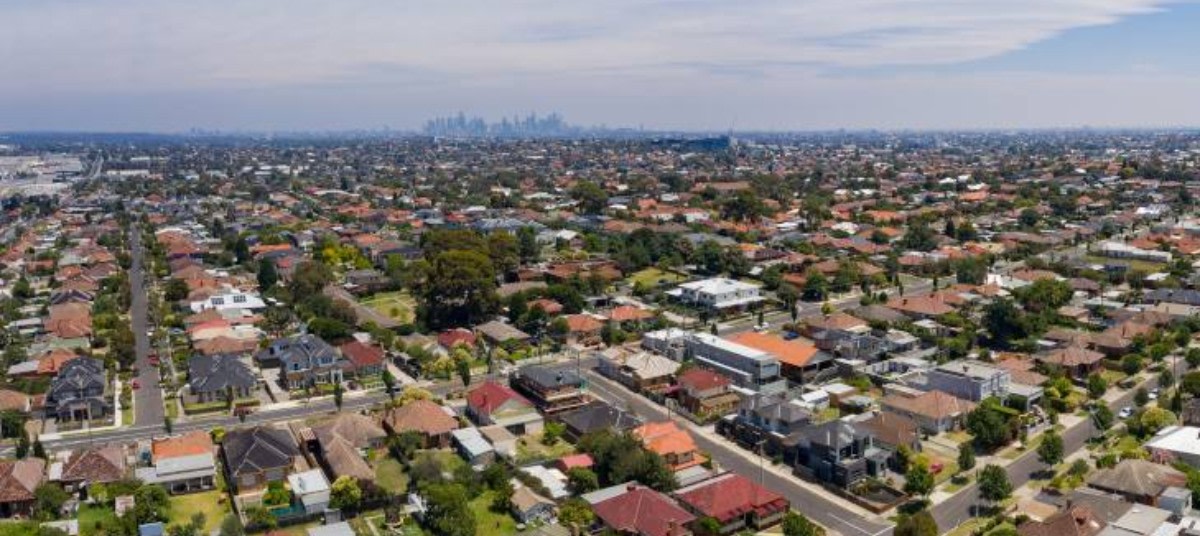 house suburbs aerial ta thjq d