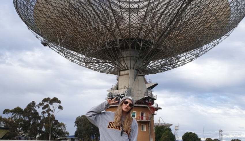 Aussie student listens out for alien life