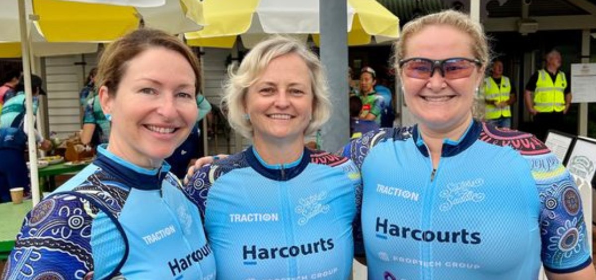 Execs hit the road for ‘mammoth’ charity bike ride