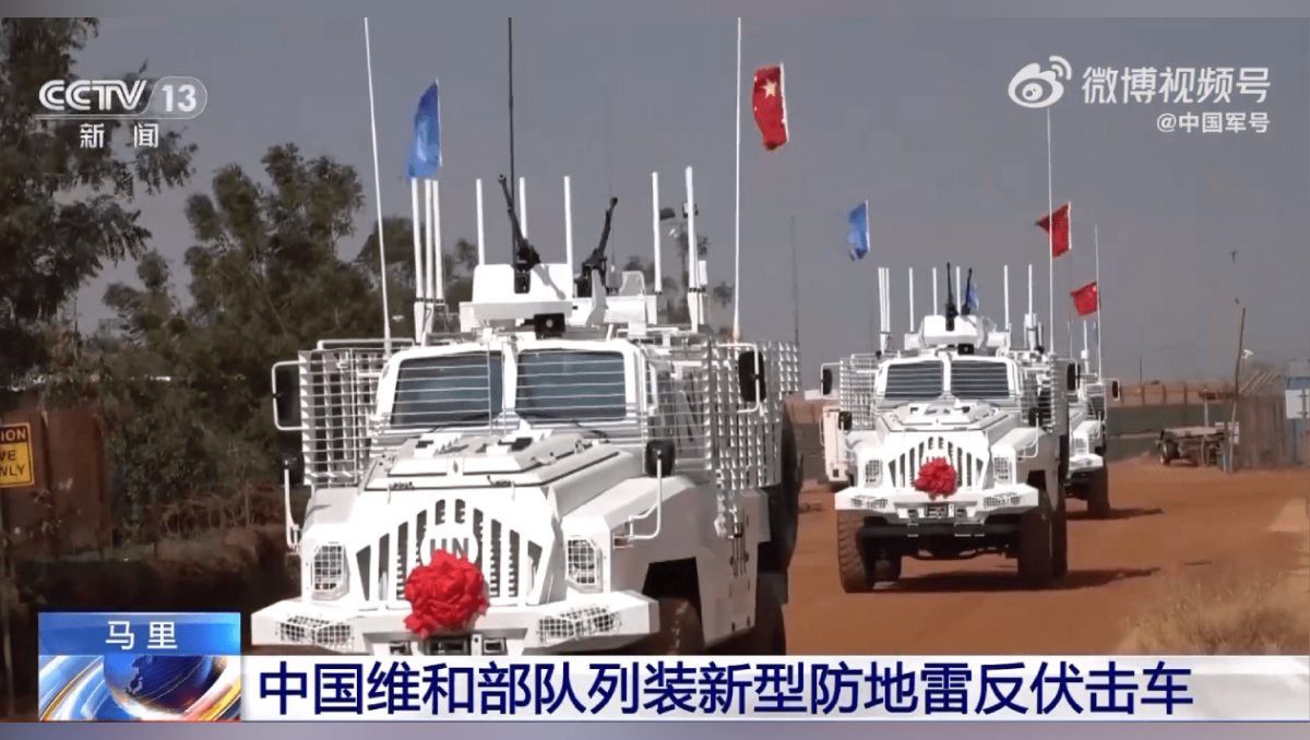 Chinese MRAP vehicles begin first deployment in Mali - Vimarsana News