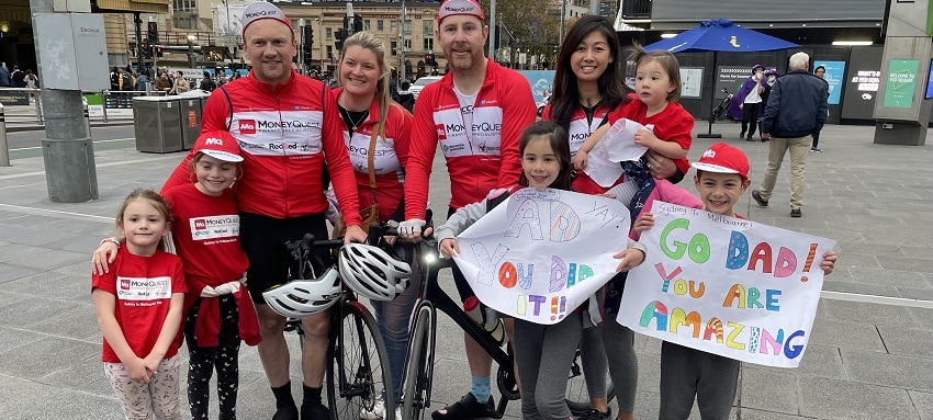 Brokers complete 1,115km bike ride from Sydney to Melbourne