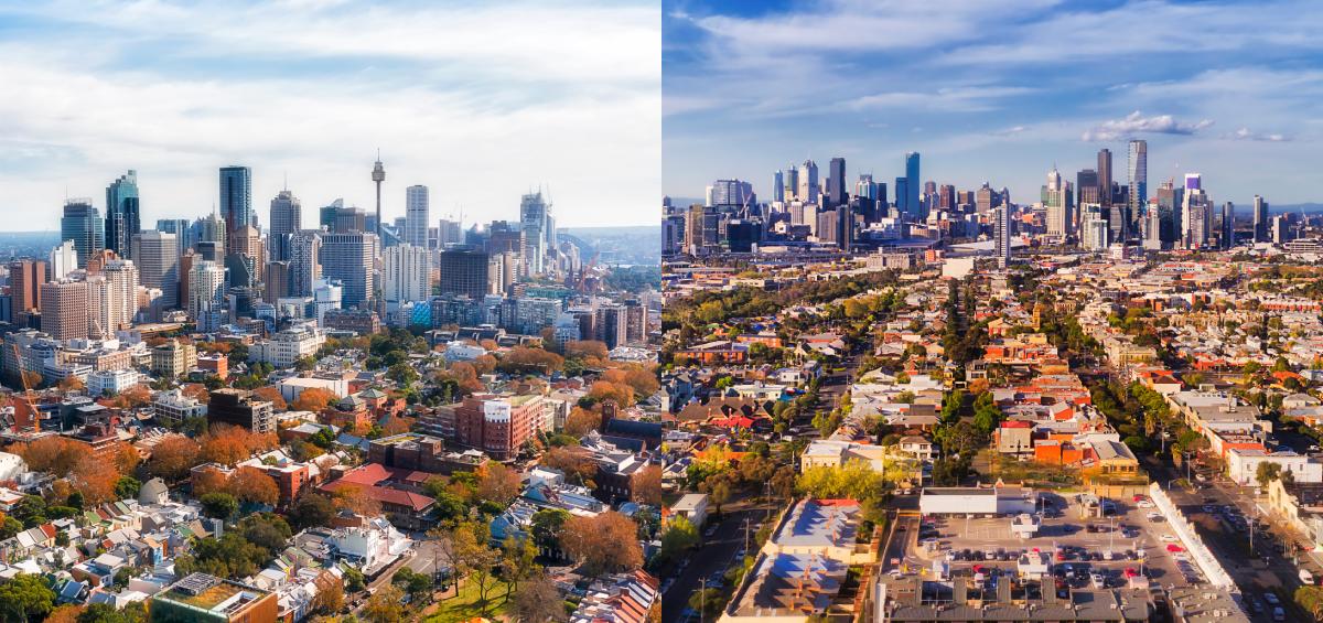 sydney melbourne aerial reb kxo0qh