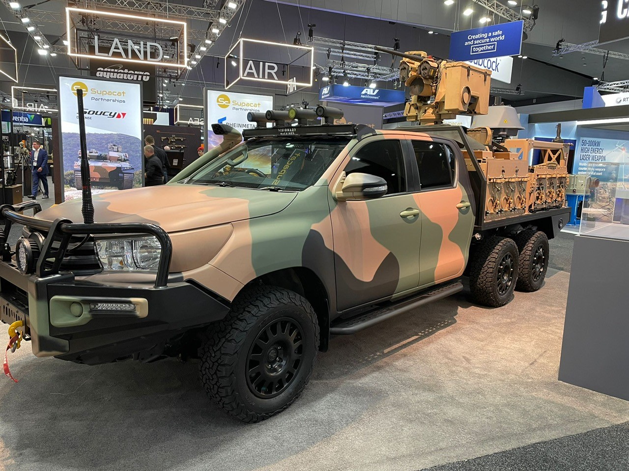 High mobility, high payload strategy showcased in Supacat MUV Defence